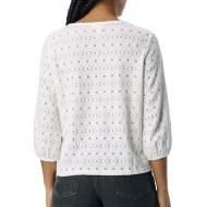 Blouse Brodée Blanche Femme Vero Moda Aila vue 2