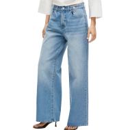 Jean Loose Bleu Femme Vila Vihelia pas cher
