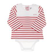 Body Camiseta EOM Vabody Rojo/Blanco Niño barato