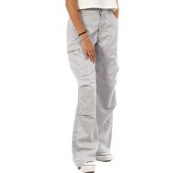 Fließende Hose Grau Frau Monday Premium Parachute