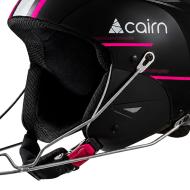 Casque de ski Noir Femme Cairn Racing Pro Chinguard vue 2