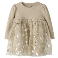 Girl's beige dress Name it Frosally affordable