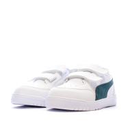 White/Green Puma Shuffle Downtown Boys’ Trainers Photo of the Espace des Marques %store% store - view of %key%