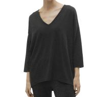 Blouse Noir Femme Vero Moda Kanva 3/4