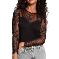 Morgan TYA Women’s Black Long-Sleeved T-Shirt affordable