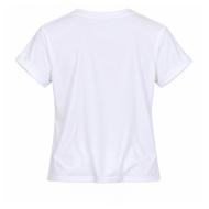 Camiseta blanca/rosa para niña Champion Graphic ver 2