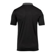 Polo gris/negro para hombre UHLSPORT Offense 23 ver 2