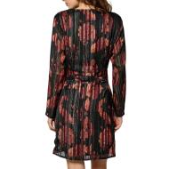Vestido negro/rojo de mujer Kaporal STAR2 ver 2