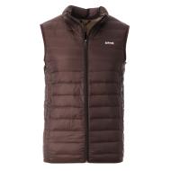 Chaqueta de pluma sin mangas Schott Hombre Marrón OAKLANDVRS
