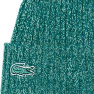 Bonnet Vert Mixte Lacoste Rib vue 2