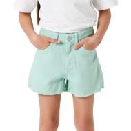 Short en Jean Vert Menthe Fille Name it Twi
