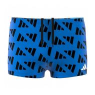 Short de bain Bleu Garçon Adidas Brd Gfx pas cher
