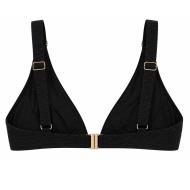 Top de bañador triangular negro para mujer «Grain de Sable» Diana ver 2