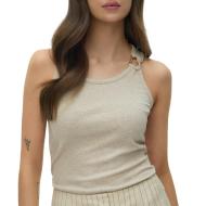 Beiges Damen-Tanktop von Vero Moda, Modell „Kiki“ günstig