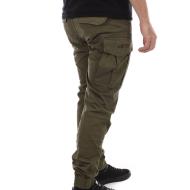 Cargohose Khaki Mann Schott Relax Ansicht 2