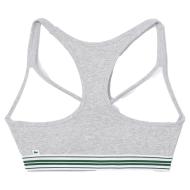 Sujetador gris para mujer Lacoste World ver 2