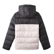 Doudoune À Capuche Noire/Rose Clair Fille Originals Puffer vue 2