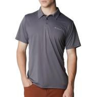 Polo gris para hombre Columbia Hike barato