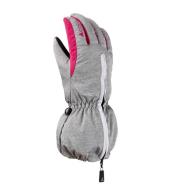 Guantes de esquí grises/rosa para niños Cairn Leo barato