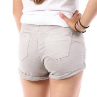 Monday Premium Short Gris Mujer LW526 ver 2