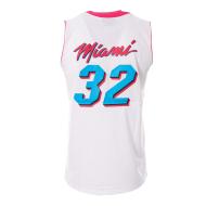 Miami Camiseta de baloncesto blanca para hombre Sport Zone SEPL1004 ver 2