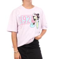 Women’s Purple Disney Mickey Skate Oversized T-shirt affordable