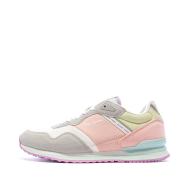 Graue/rosa/gelbe Sneaker für Damen von Pepe Jeans London günstig