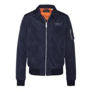 Veste Bombers Marine Homme Schott Blouson Cwu