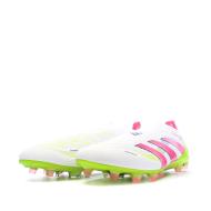 Adidas Predator Elite Ll AG Herren Fußballschuhe Weiß/Pink Ansicht 6