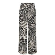 Pantalon fluide Beige/Noire Femme JDY Ebbie