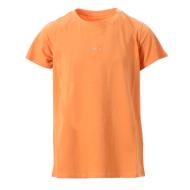 Girl's orange t-shirt Teddy Smith Ribelle