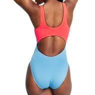 Women's Nike Cutout Pink/Blue 1-Piece Swimsuit Photo of the Espace des Marques %store% store - view of %key%