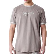 Grau/Weißes Herren-T-Shirt Project X Paris 2511114