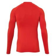 Rotes Unterhemd für Jungen von Uhlsport mit Rollkragen Ansicht 2