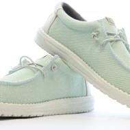 Schuhe Grün/Weiß Herren Hey Dude Stone Ansicht 7