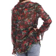 Scotch &amp; Soda Women's Floral/Leopard Blouse Photo of the Espace des Marques %store% store - view of %key%