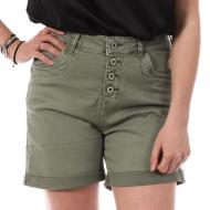 Pantalones cortos caqui Monday Premium Long Please para mujer barato
