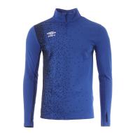 Men's Blue Umbro 1/2 Zip Sweat 570330 affordable