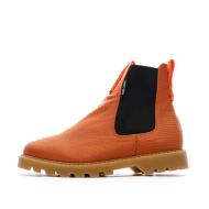 Bottines Orange Fille Pare Gabia Basile pas cher