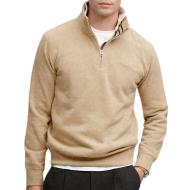 Sweat Beige chiné Homme Superdry Essential pas cher