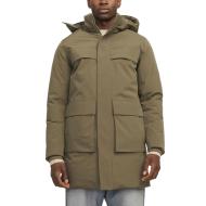 Jack &amp; Jones Blawave Parka caqui para hombre barato