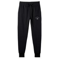 Pantalones de chándal negros para hombre Quiksilver Emboss
