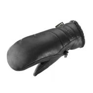 Schwarze Damen-Fäustlinge Salomon Native Gore-Tex Mitten günstig