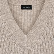 Pull Beige Femme Teddy Smith Milo vue 3
