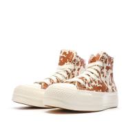 Naranja/Beige Zapatillas Mujer Converse Chuck Taylor All Star Lift ver 6
