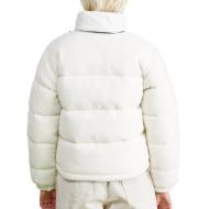 Chaqueta de pluma blanca The North Face Polar Nuptse para mujer ver 2
