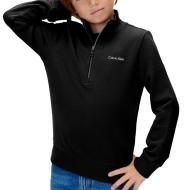 Pullover Schwarz Jungen Calvin Klein Jeans Chest günstig
