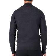 Men’s Navy Zip-Up Sweatshirt by Teddy Smith Martyn Photo of the Espace des Marques %store% store - view of %key%