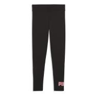 Schwarze/rosa Leggings für Mädchen, Puma Ess 2 Color günstig