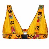 Top de bañador naranja para mujer «Grain de Sable Diana» ver 2